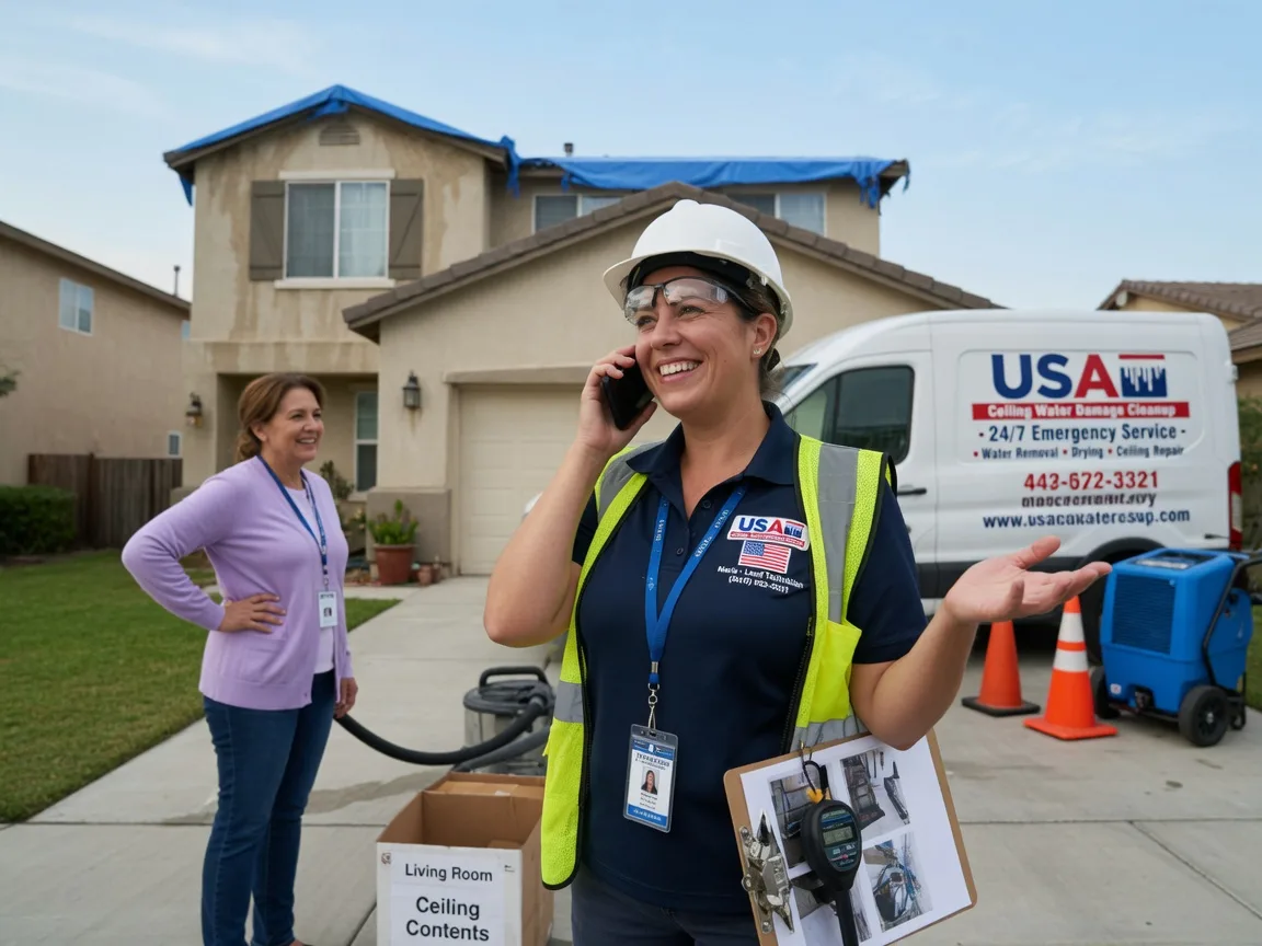 Ceiling Water Damage Restoration Liberty Center, IA FAQs